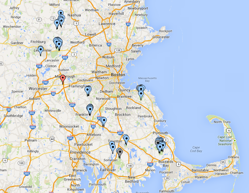 WRTC2014 Operating Sites